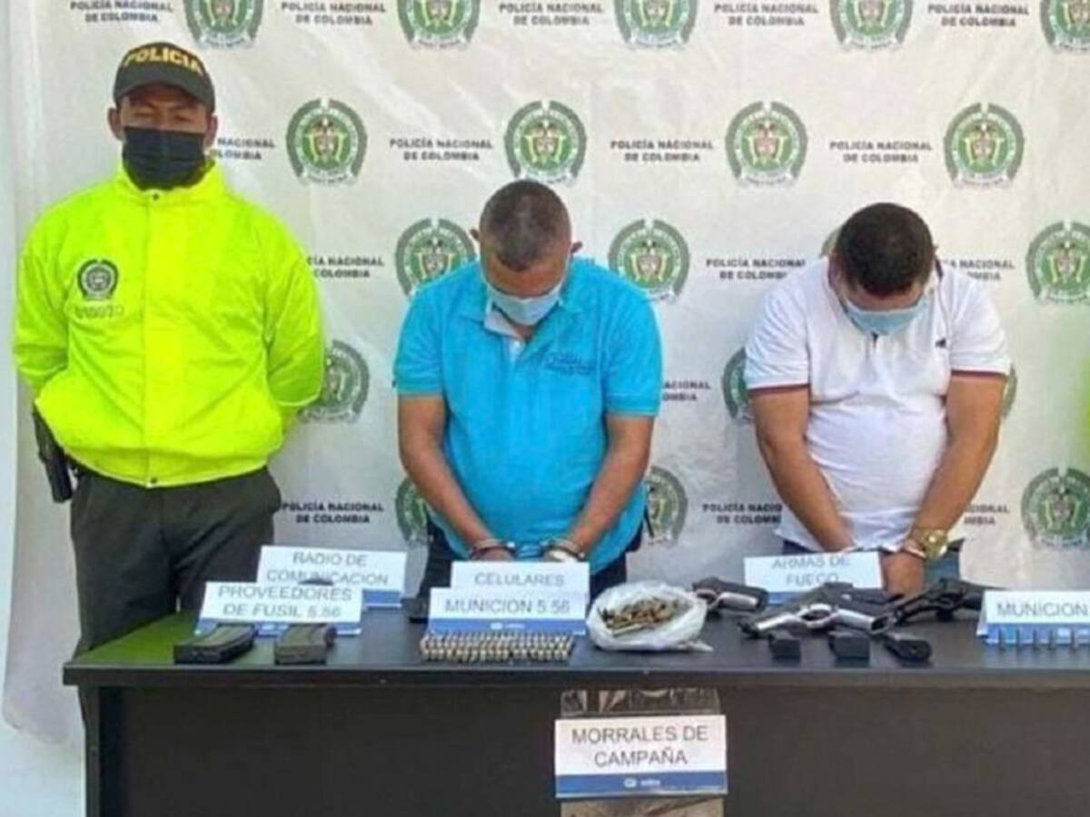 Detención intramural a presuntos integrantes del Clan del Golfo en Magangué