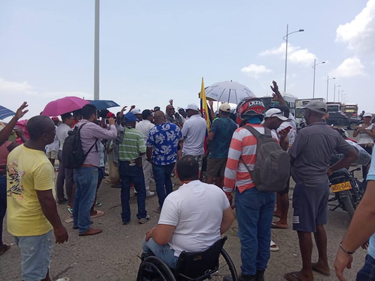 Reunión entre Alcaldía de Cartagena y nativos de Barú fue aplazada por nuevos bloqueos