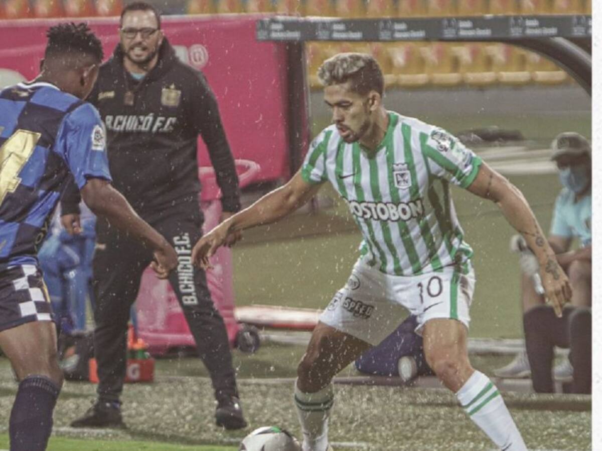 Nacional tumbó la barrera de Pablo Mina y derrotó al Boyacá Chicó