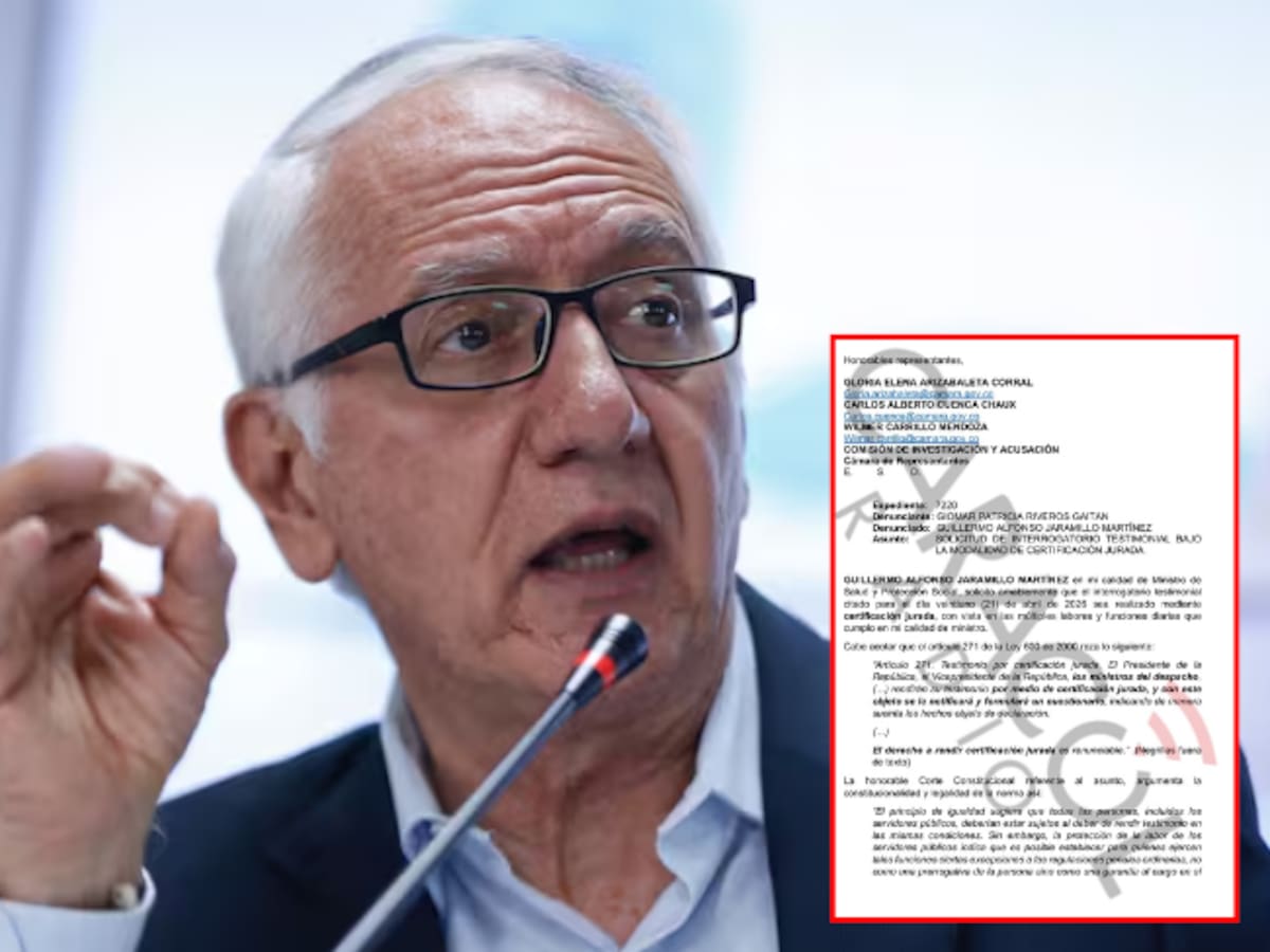 MinSalud pide a Comisión de Acusaciones evitar interrogatorio presencial por caso SuperSalud