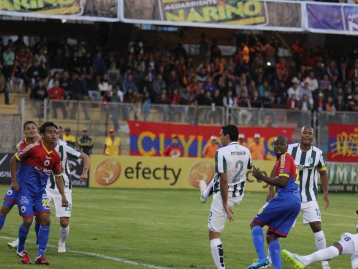 Atlético Nacional buscará afianzarse en el liderato ante Pasto
