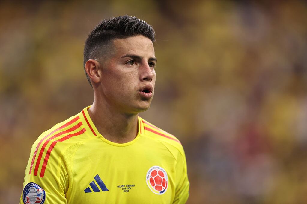 James Rodríguez en la Copa América 2024. (Photo by Omar Vega/Getty Images)