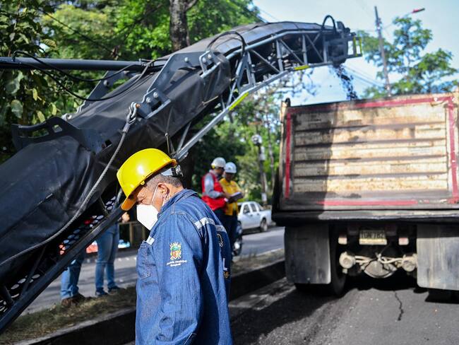 Obras de la Carrera Quinta de Ibagué