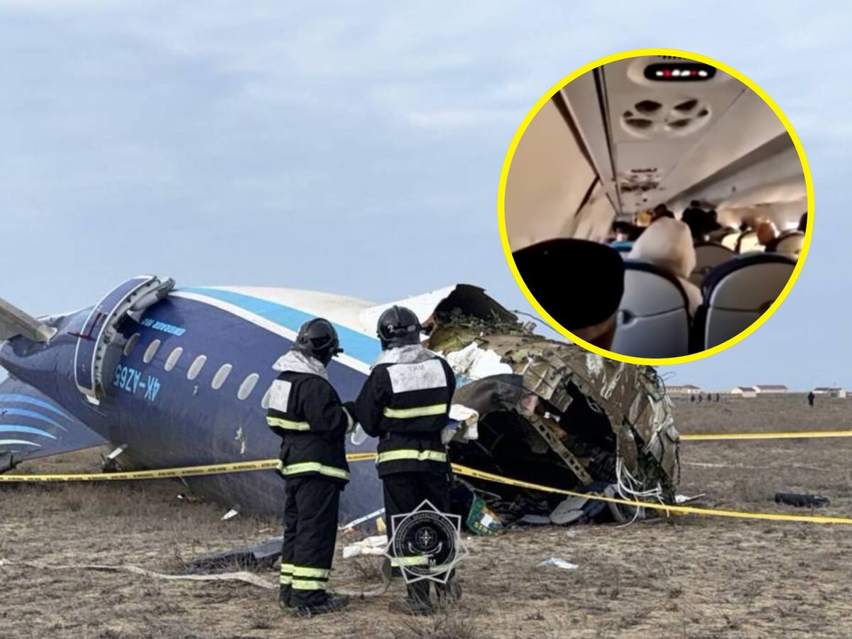 Creí que moriría, solo podía rezar: testimonio de sobreviviente del avión estrellado en Kazajistán