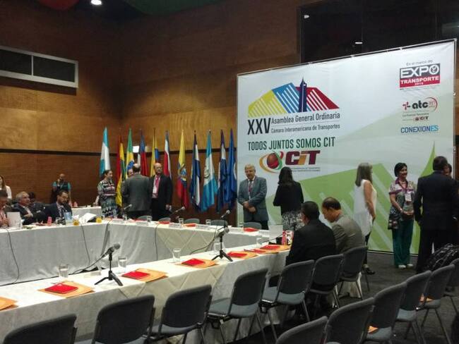 Sesión de la Asamblea Iberoamericana de la CIT en Medellín