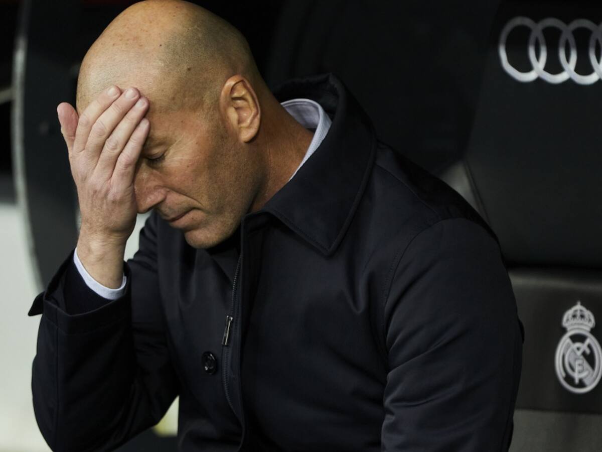 Zidane: "James está un poco tocado, no entró por eso"