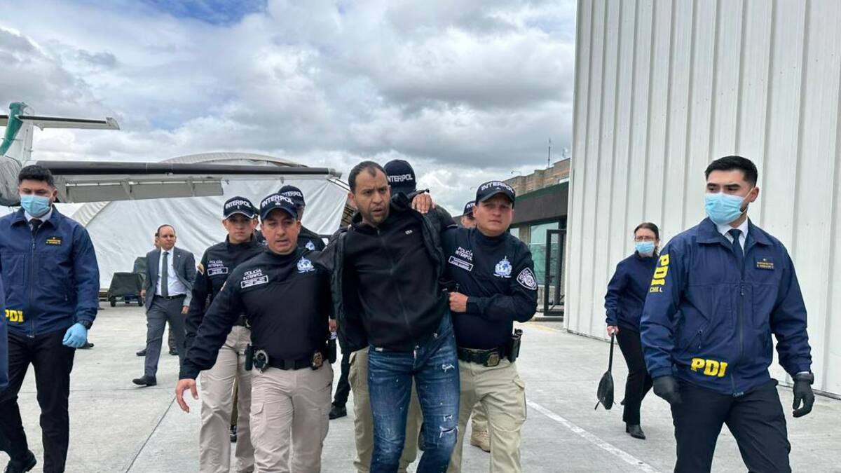 Extraditan a Chile a ‘Botija’, cabecilla del Tren de Aragua señalado de asesinar a un carabinero
