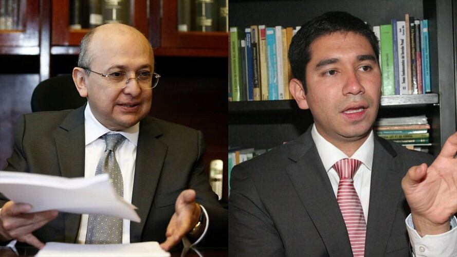 Exfiscal Eduardo Montealegre denuncia penalmente a Gustavo Moreno. Foto: Colprensa