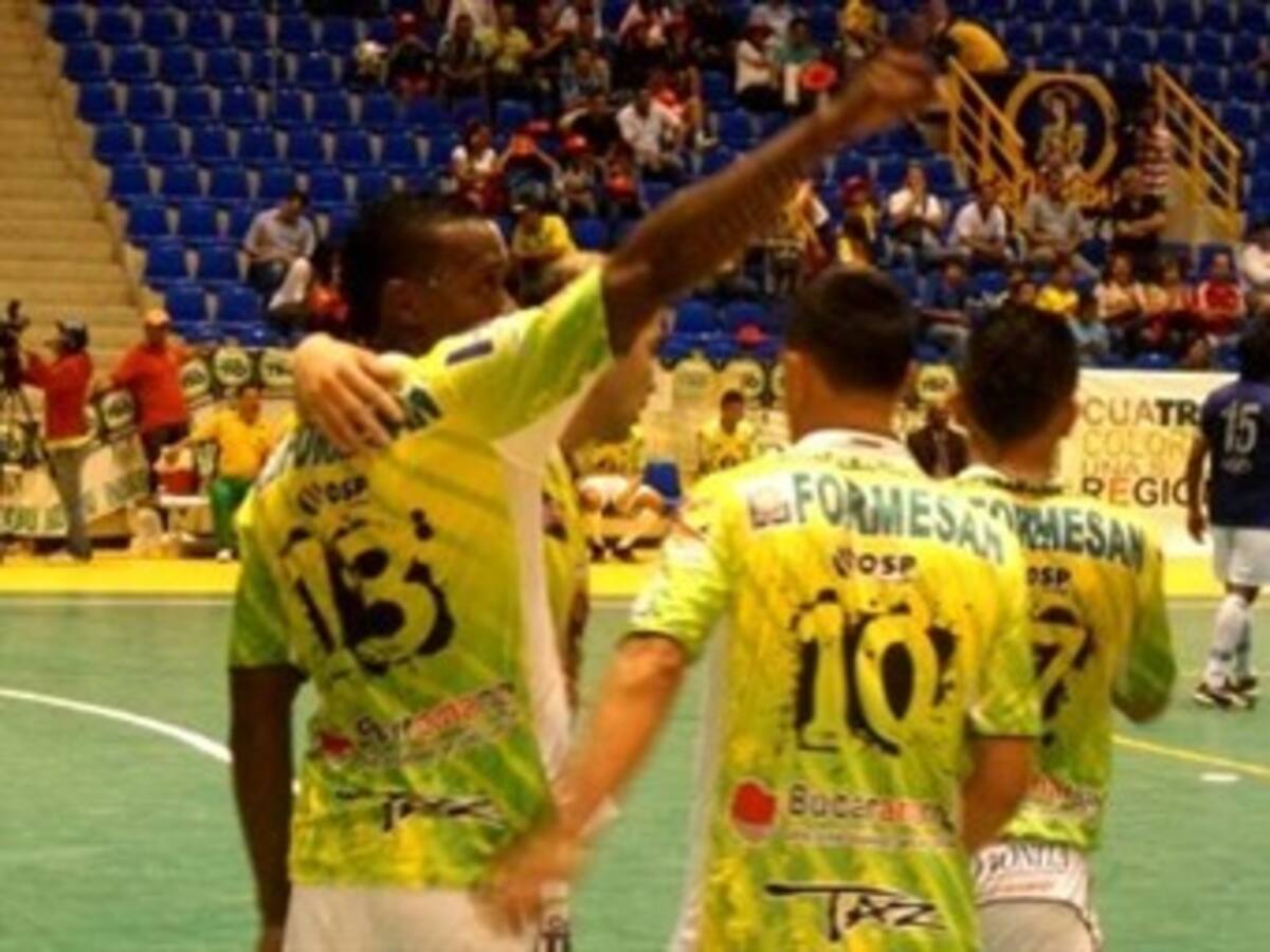 Lluvia de goles en la primera fecha de la Copa profesional de Microfútbol