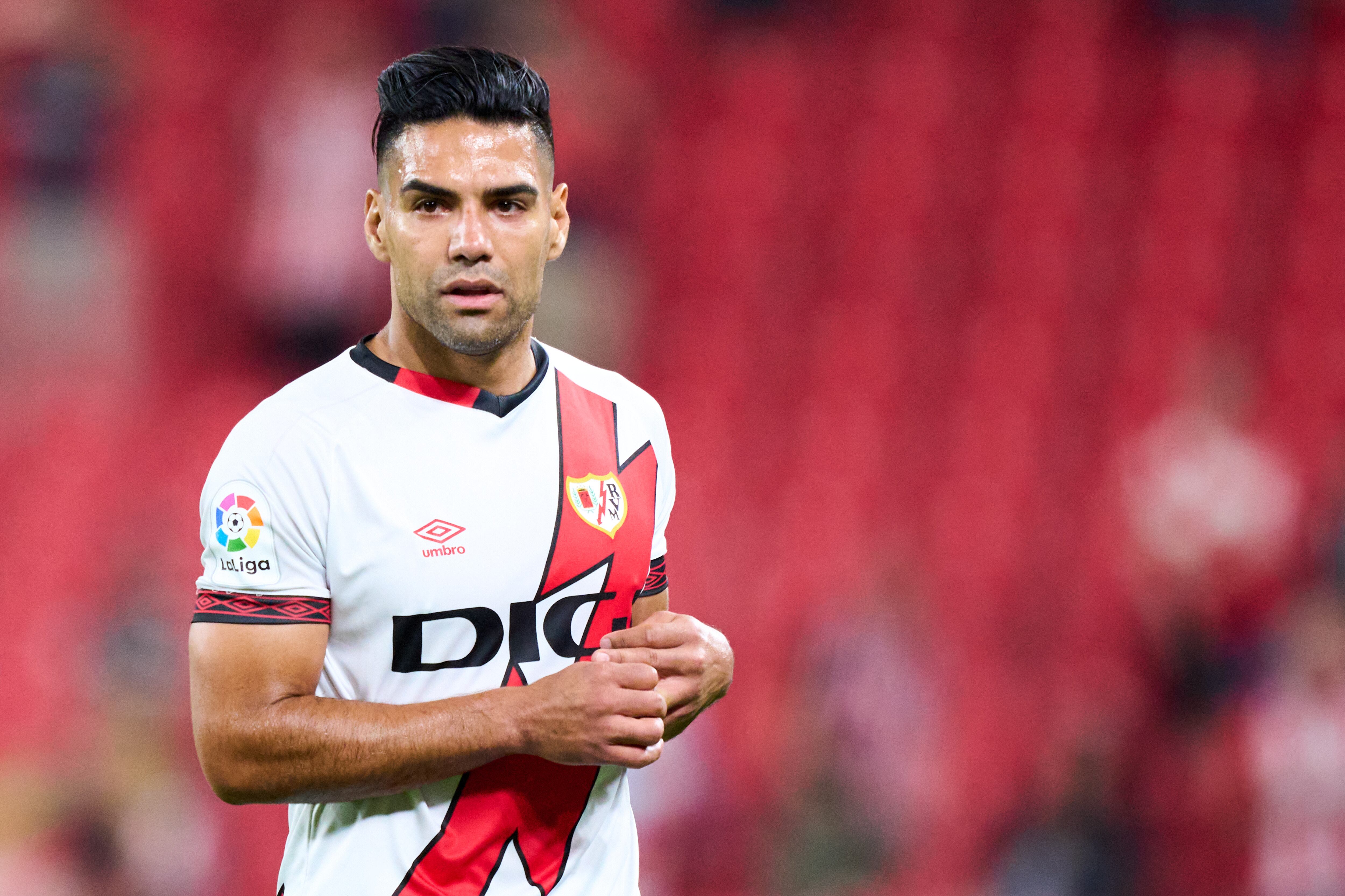 Falcao ha disputado 14 partidos en la presente temporada con el Rayo Vallecano. (Photo by Juan Manuel Serrano Arce/Getty Images)