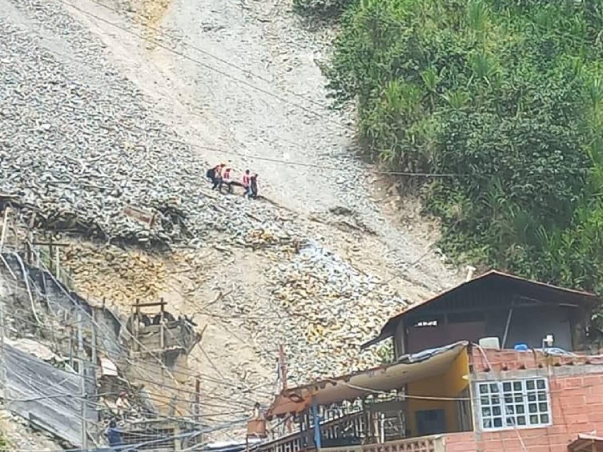 Un minero resultó herido en el interior de un socavón de Marmato, Caldas