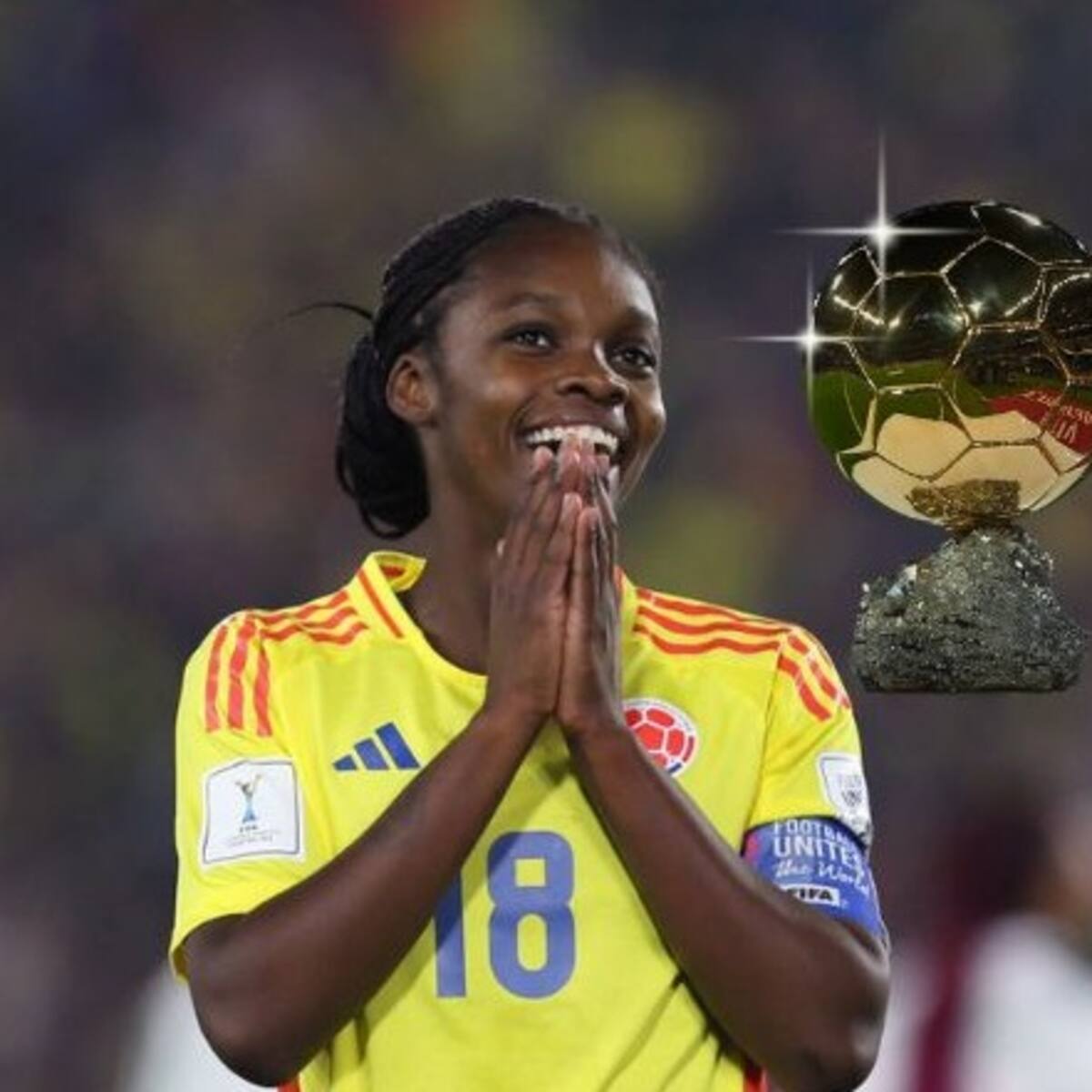 Linda Caicedo logró meritorio reconocimiento en la gala del Balón de Oro 2025