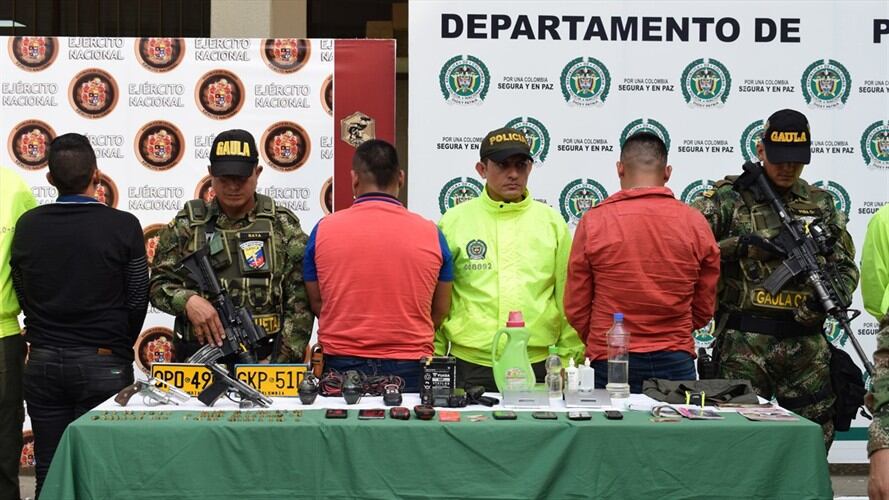 Capturan a presunto implicado en hurto a camioneta de la ONU en el Caquetá. Foto: Ejército Nacional