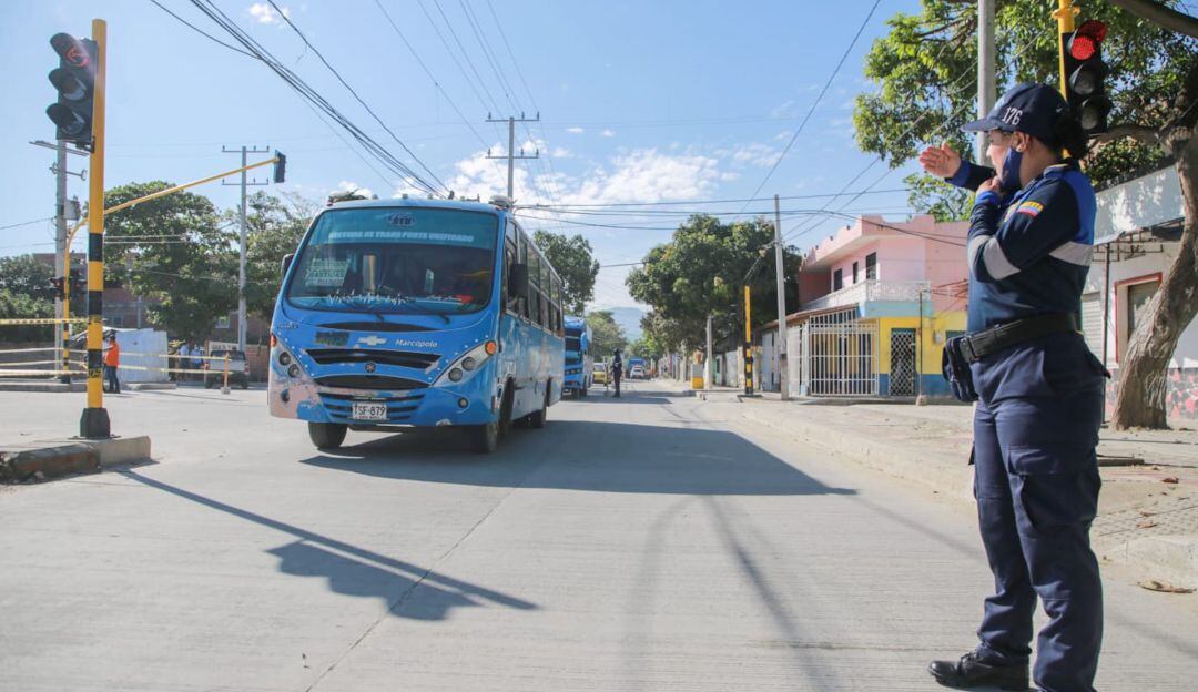 Imagen de referencia. Movilidad en Santa Marta