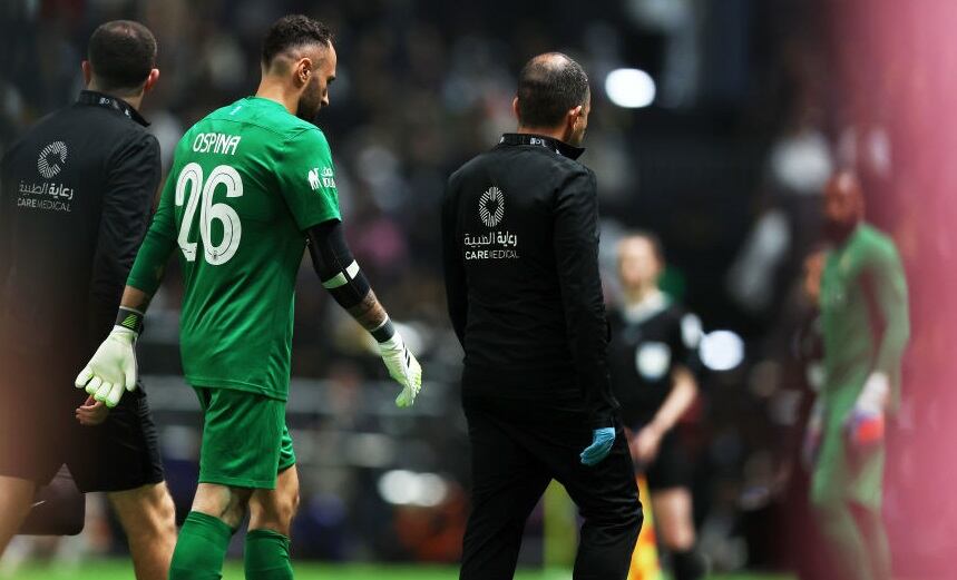 David Ospina sale sustituido en duelo amistoso contra el Inter Miami (Getty Images)