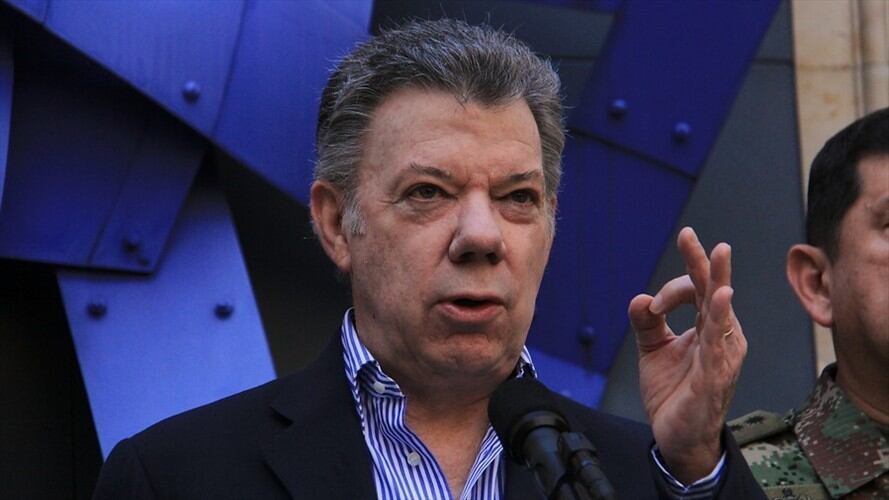 Juan Manuel Santos quiere que la reforma a la Justicia sea concertada junto al próximo gobierno. Foto: Colprensa - Alvaro Tavera
