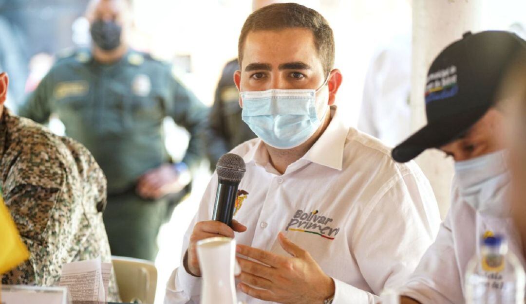 Vicente Blel, Gobernador de Bolívar