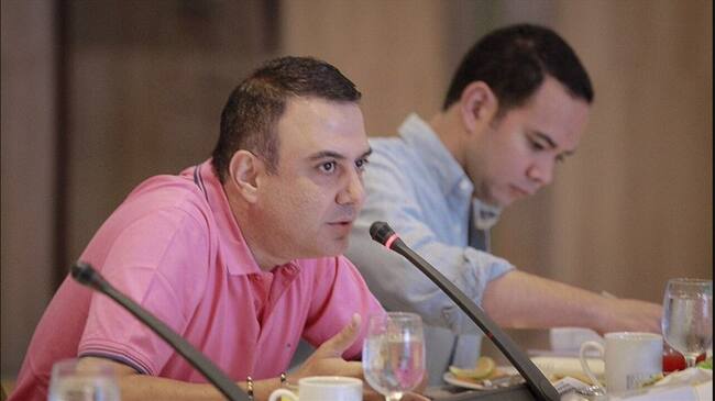 Besaile es hermano del detenido senador Musa Besaile, quien se encuentra hoy retenido en la cárcel la Picota.. Foto: Foto: Twitter/ @EdwinBesaile