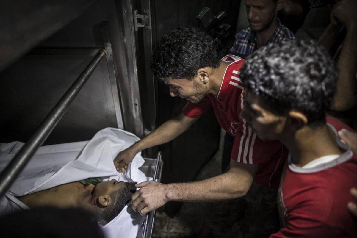 Gaza se conmociona por el asesinato de cuatro niños que jugaban en la playa.