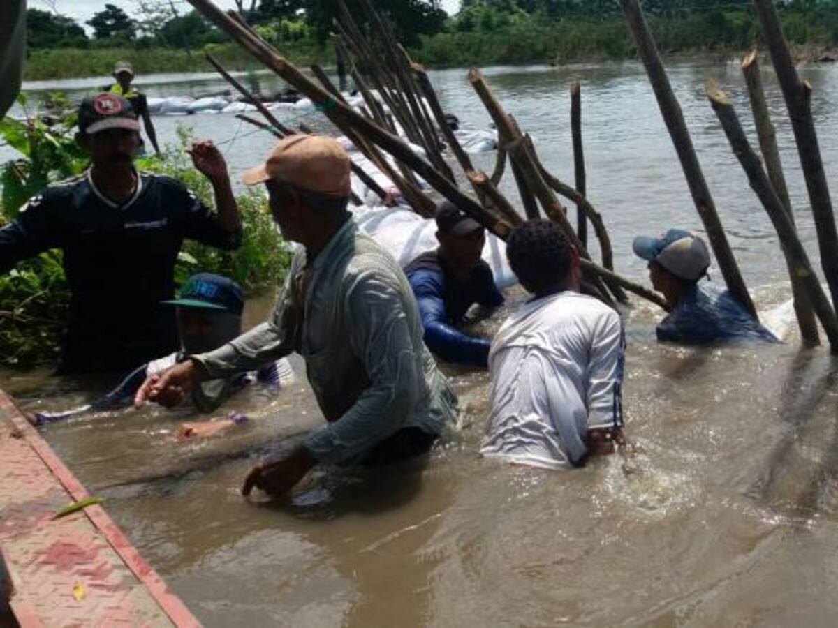 Alerta en el municipio de El Peñón en el sur de Bolívar por desbordamiento del Magdalena