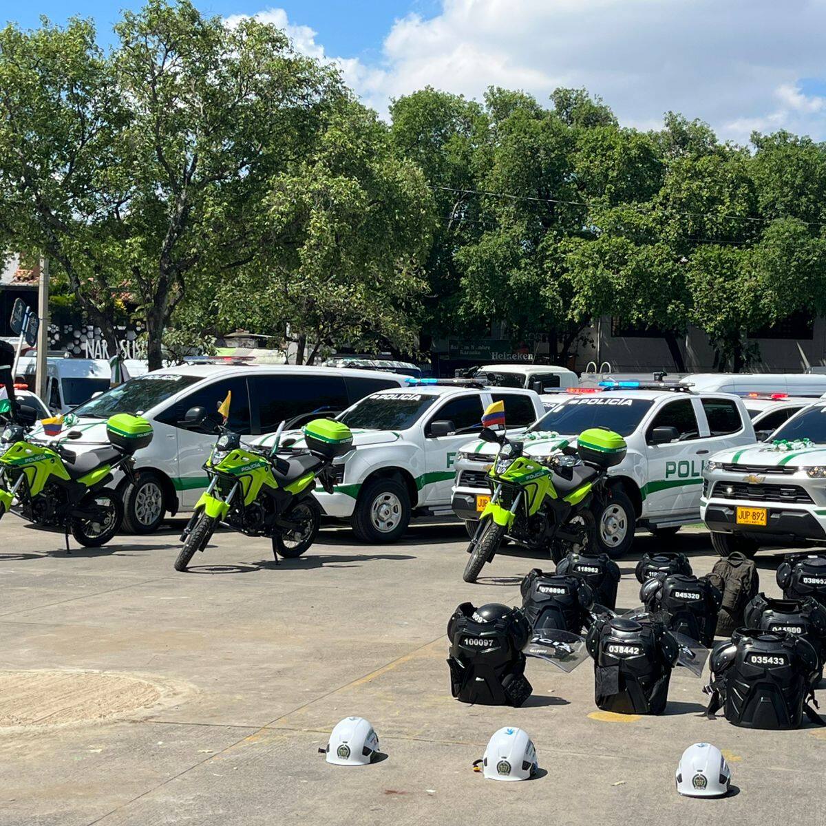 Policía en Norte de Santander recibió dotación tecnológica y parque automotor del Gobierno Nacional