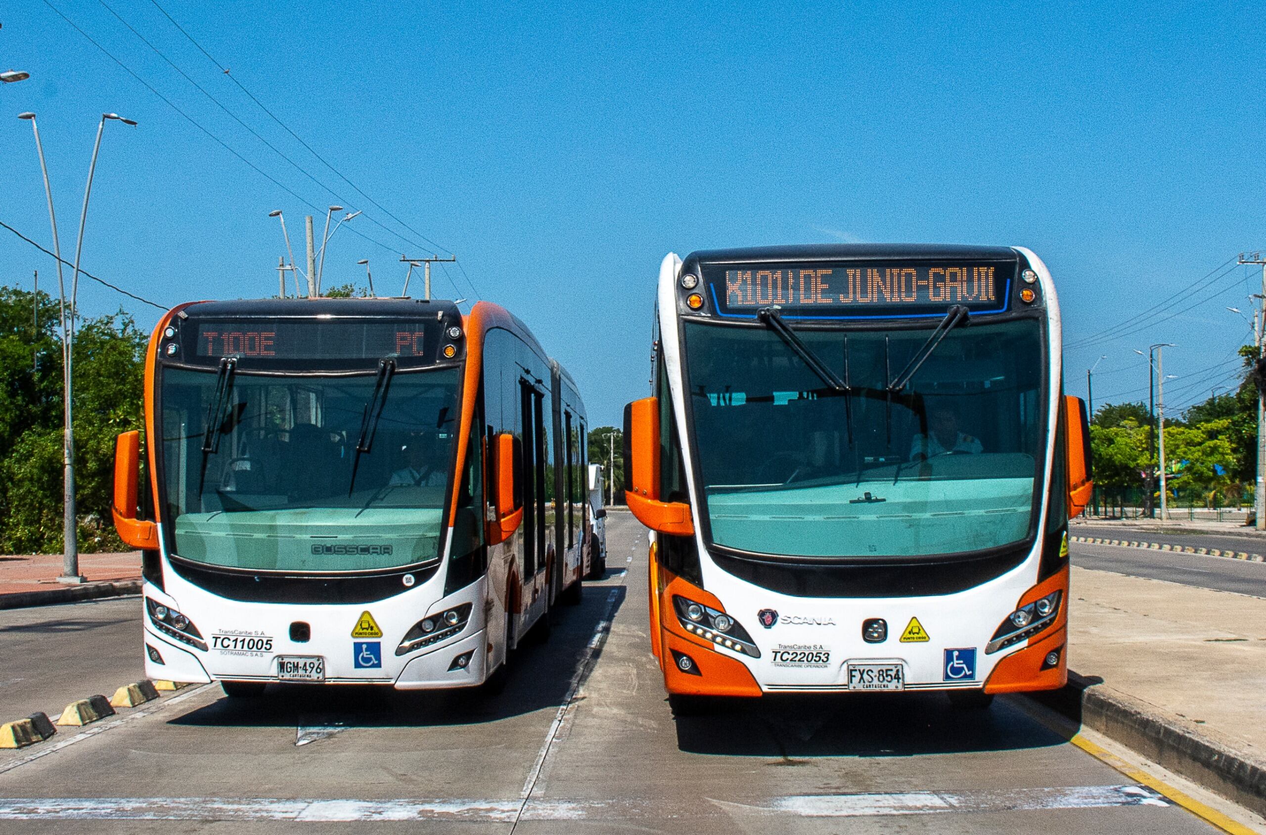 Transcaribe activa desvíos temporales en sus rutas A108 y C001