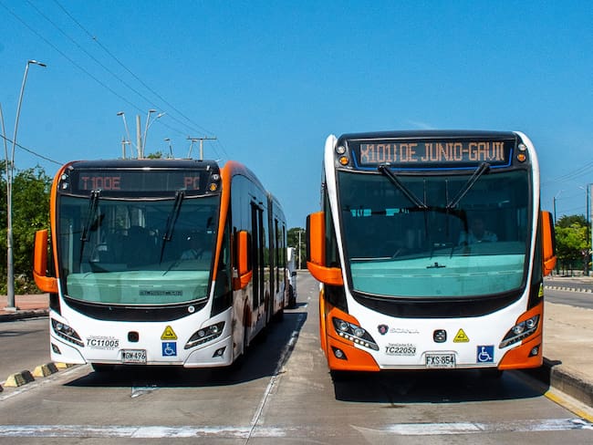 Transcaribe activa desvíos temporales en sus rutas A108 y C001