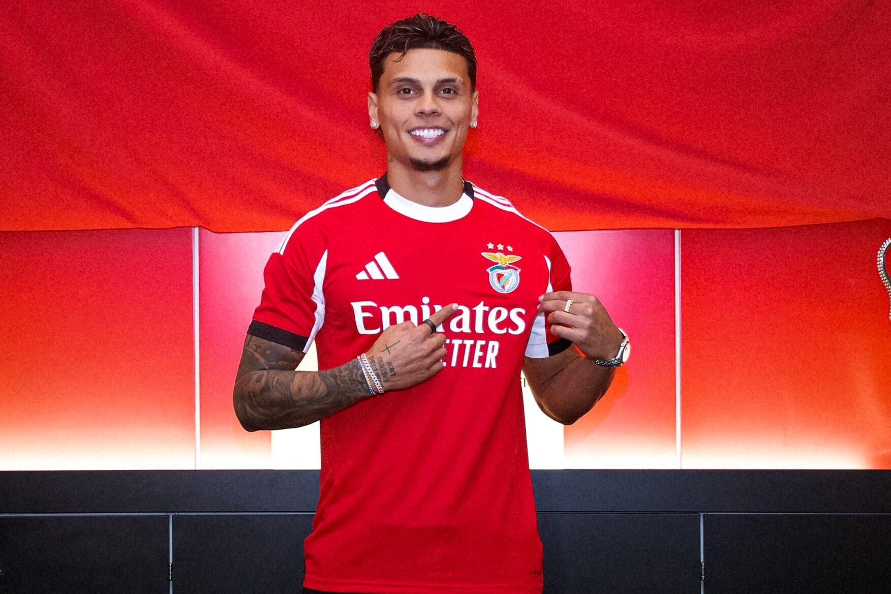 Richard Ríos, nuevo jugador del Benfica de Portugal / Benfica