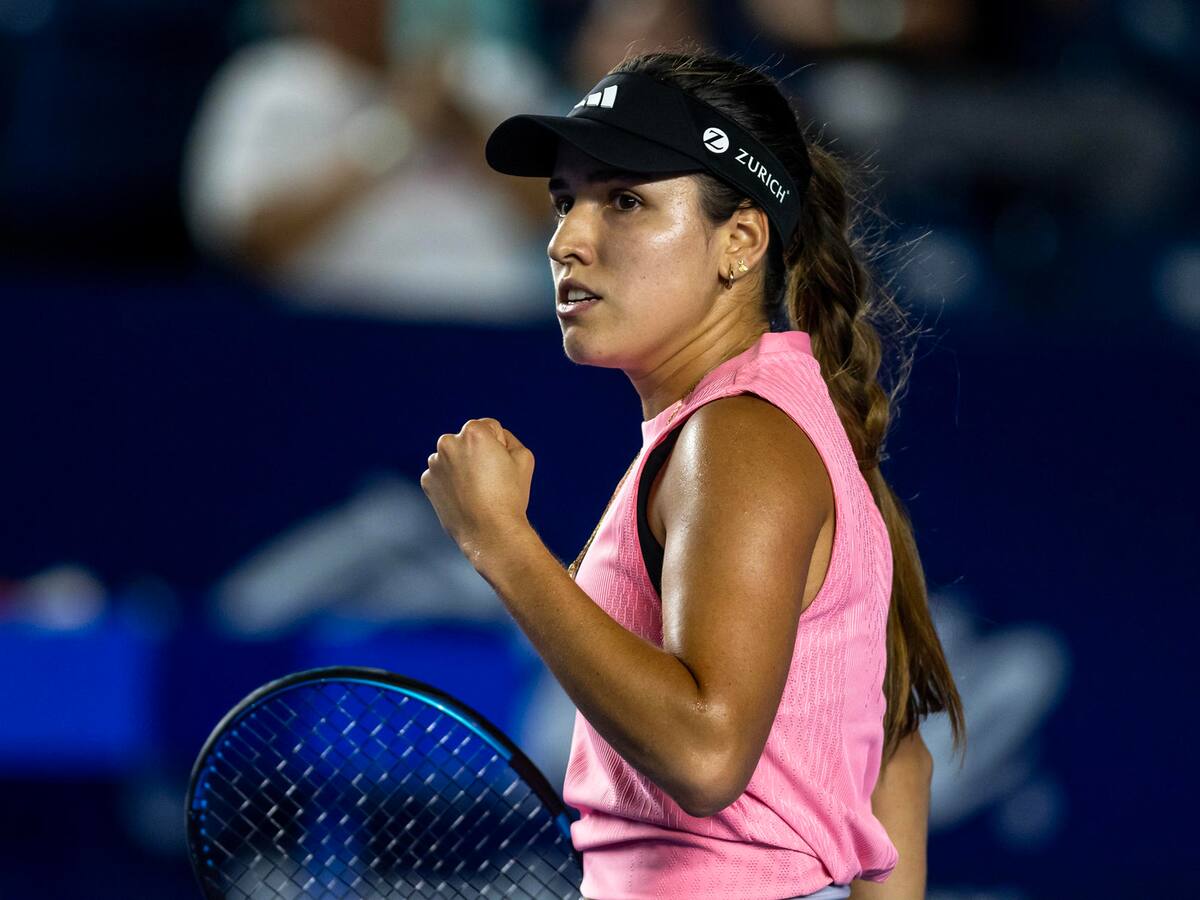 María Camila Osorio avanza a la segunda ronda del Abierto de Monterrey: su próxima rival