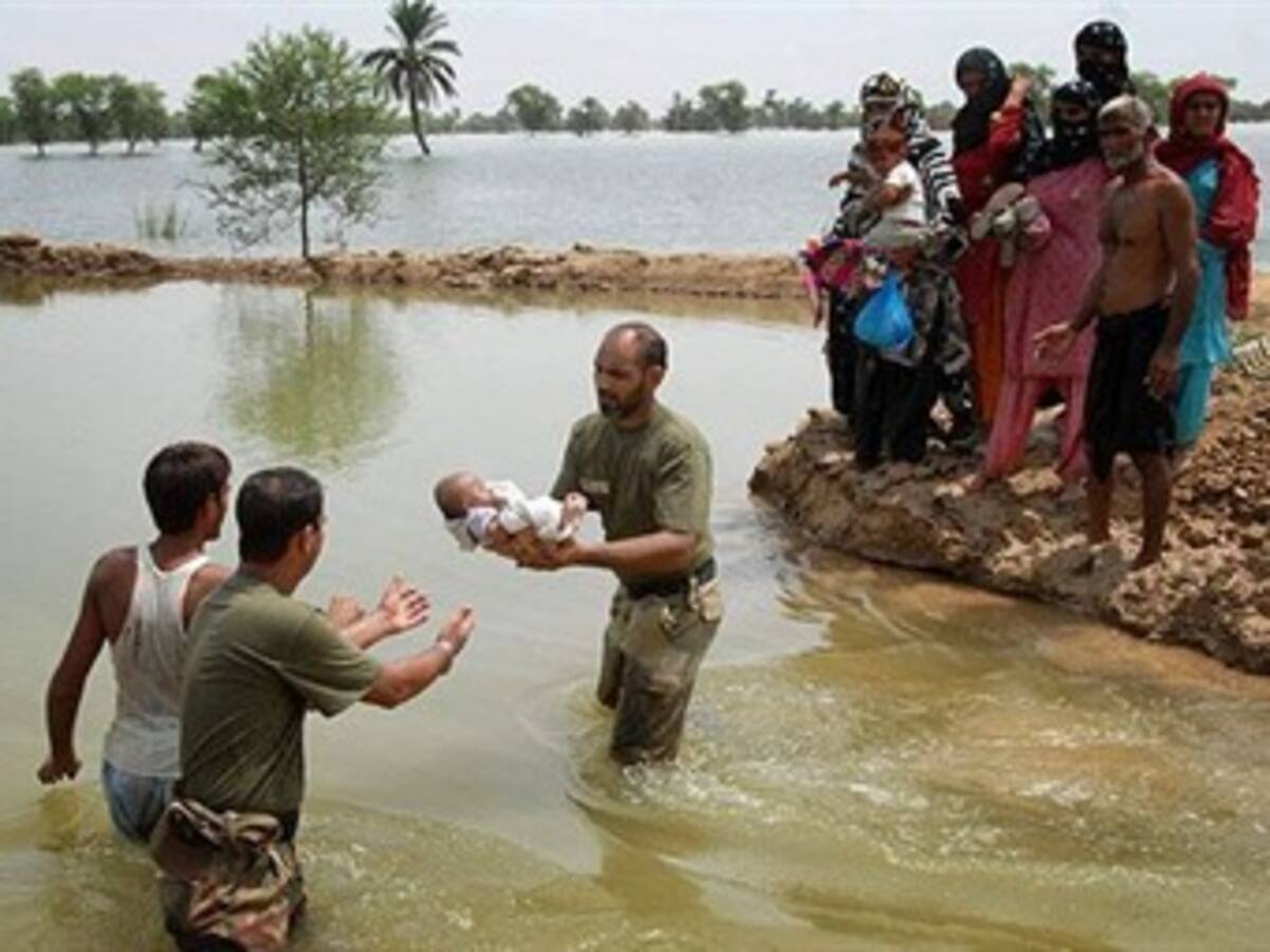 Al menos 88 muertos por las inundaciones en Pakistán