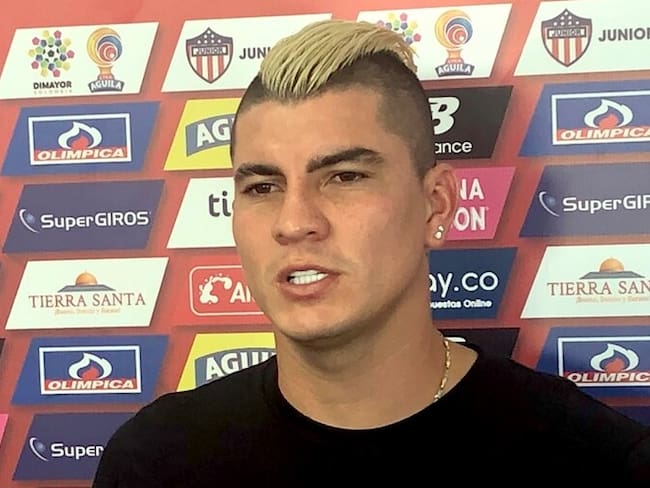 Michael Rangel, en Junior en el año 2019 / Colprensa