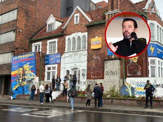 “No es manifestación social: es violencia”, Galán tras ataque a sede de Paloma Valencia en Bogotá