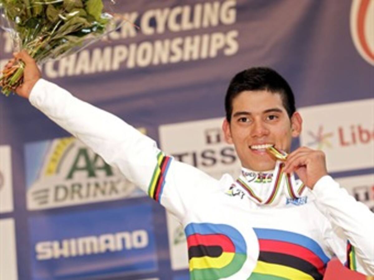 'Los europeos se debieron sentir mal': Edwin Avila, campeón mundial de ciclismo de pista