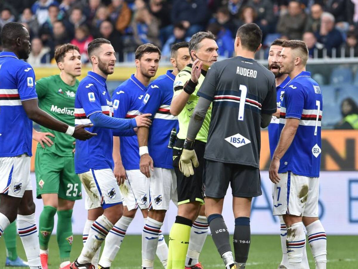 Sampdoria anuncia que jugadores contagiados de COVID-19 ya se recuperaron