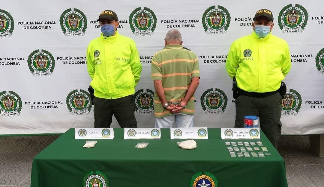 Capturado por presunto tráfico de estupefacientes.