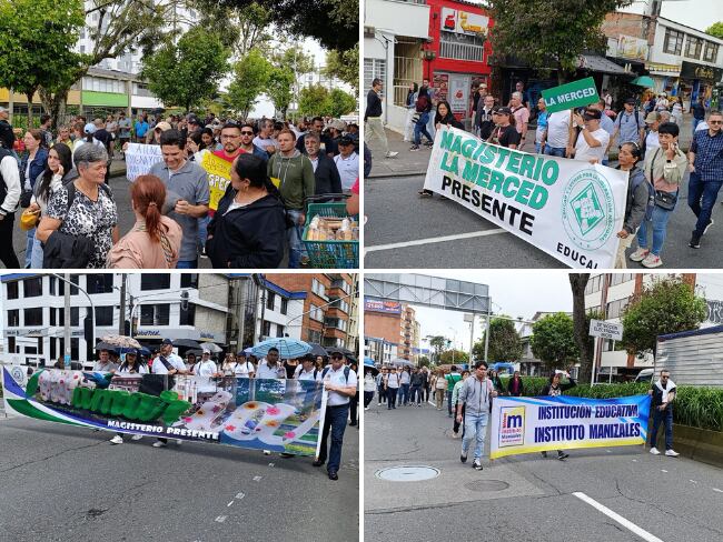El recorrido arrancó en el Parque de la mujer y culminó en El Cable, en la ciudad de Manizales.