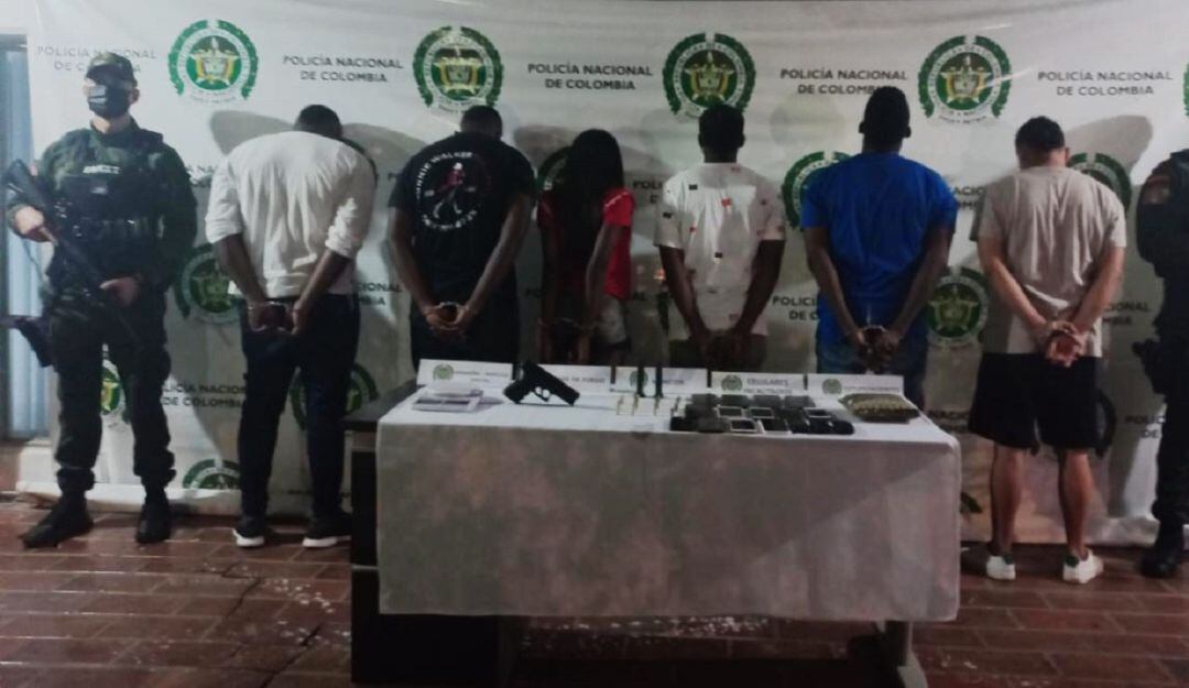 Banda capturada por secuestro extorsivo