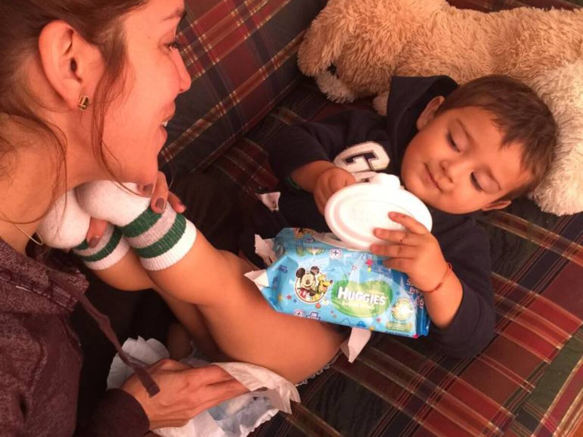 Valentina Lizcano se siente orgullosa de sus estrías y de ser madre