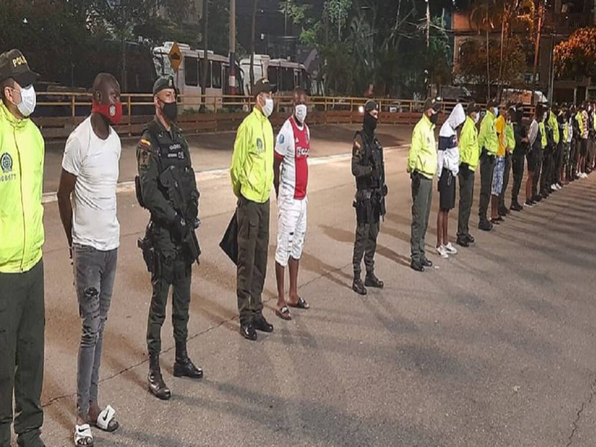 Policía logra desarticular 3 bandas delincuenciales en el oriente de Cali