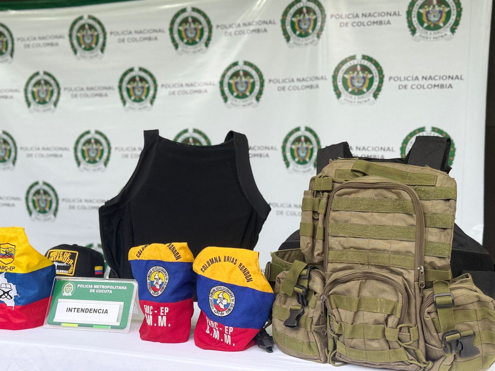 Operación Armagedón golpea a la disidencia de las Farc en Norte de Santander. / Foto: Policía.