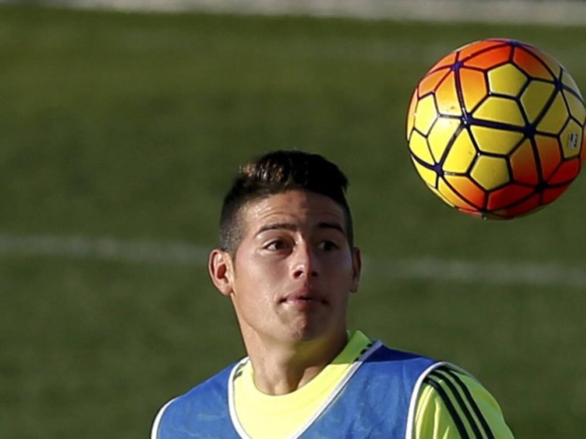 James entrena al máximo, estoy muy satisfecho con su actitud: Zidane