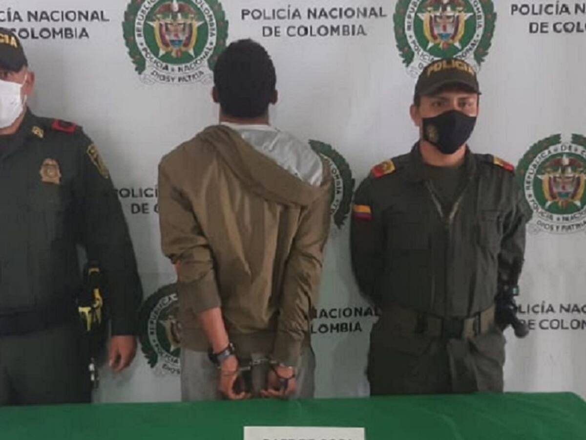 Capturan en Manizales a un joven con 10 dosis de bazuco