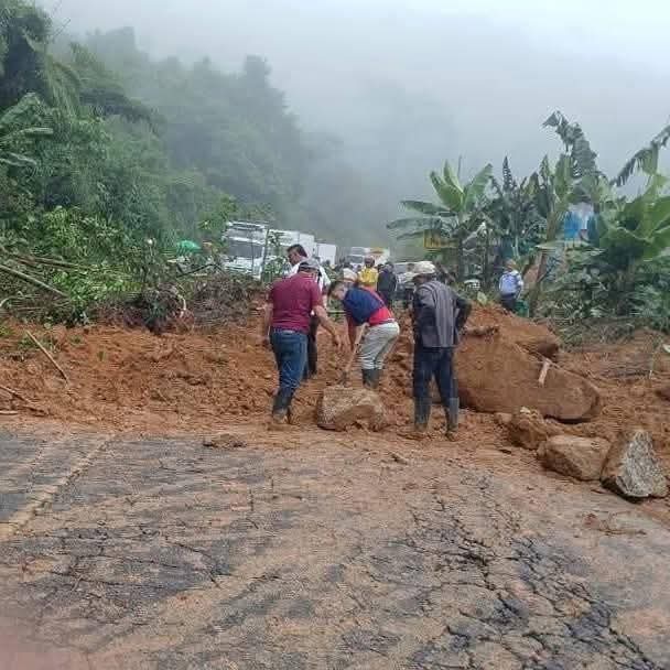 350 familias se encuentran afectadas. Foto alcaldía de Pitalito y Acevedo.