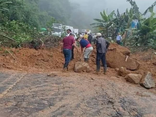 350 familias se encuentran afectadas. Foto alcaldía de Pitalito y Acevedo.