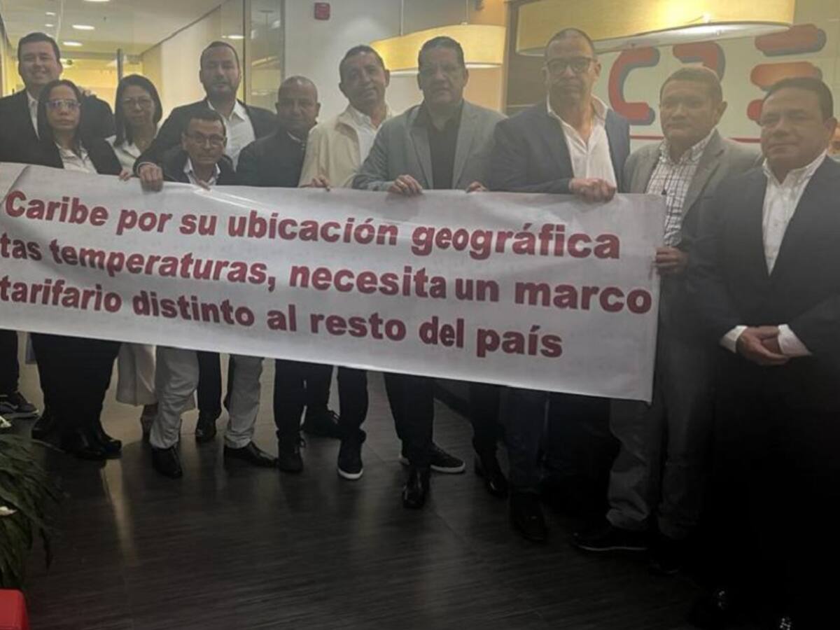 Alcaldes del Atlántico realizan plantón en oficinas de la CREG