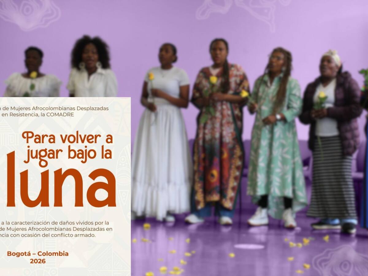 “Volver a jugar bajo la luna”, el informe de mujeres afro que retrata el impacto de la guerra