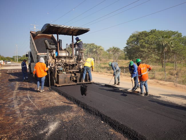 Reanudan los trabajos de adecuación de la Ruta 90 y la Calle La Lengua en Los Calamares