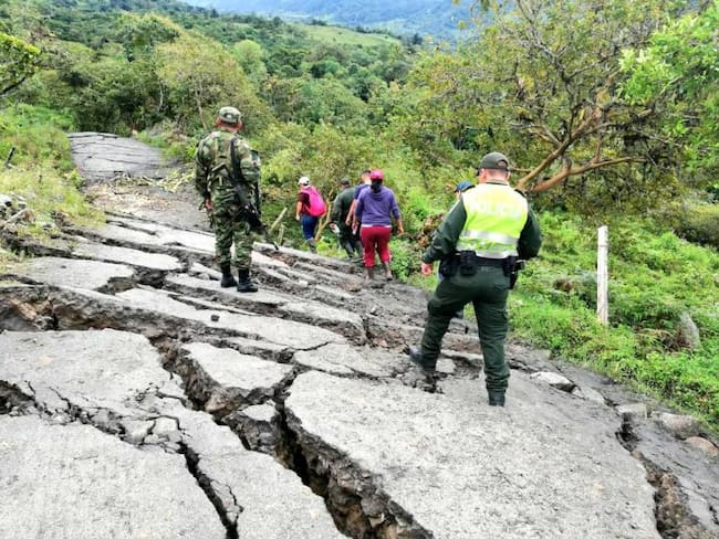 Cerca de 50 damnificados deja emergencia con riesgo de avalancha en Boyacá