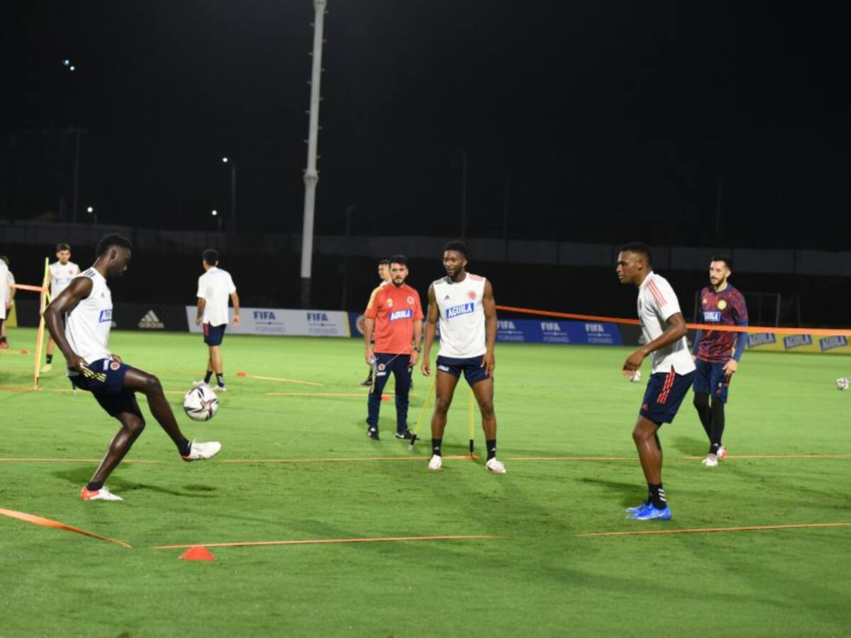 Selección Colombia ya se entrena en Barranquilla pensando en Paraguay