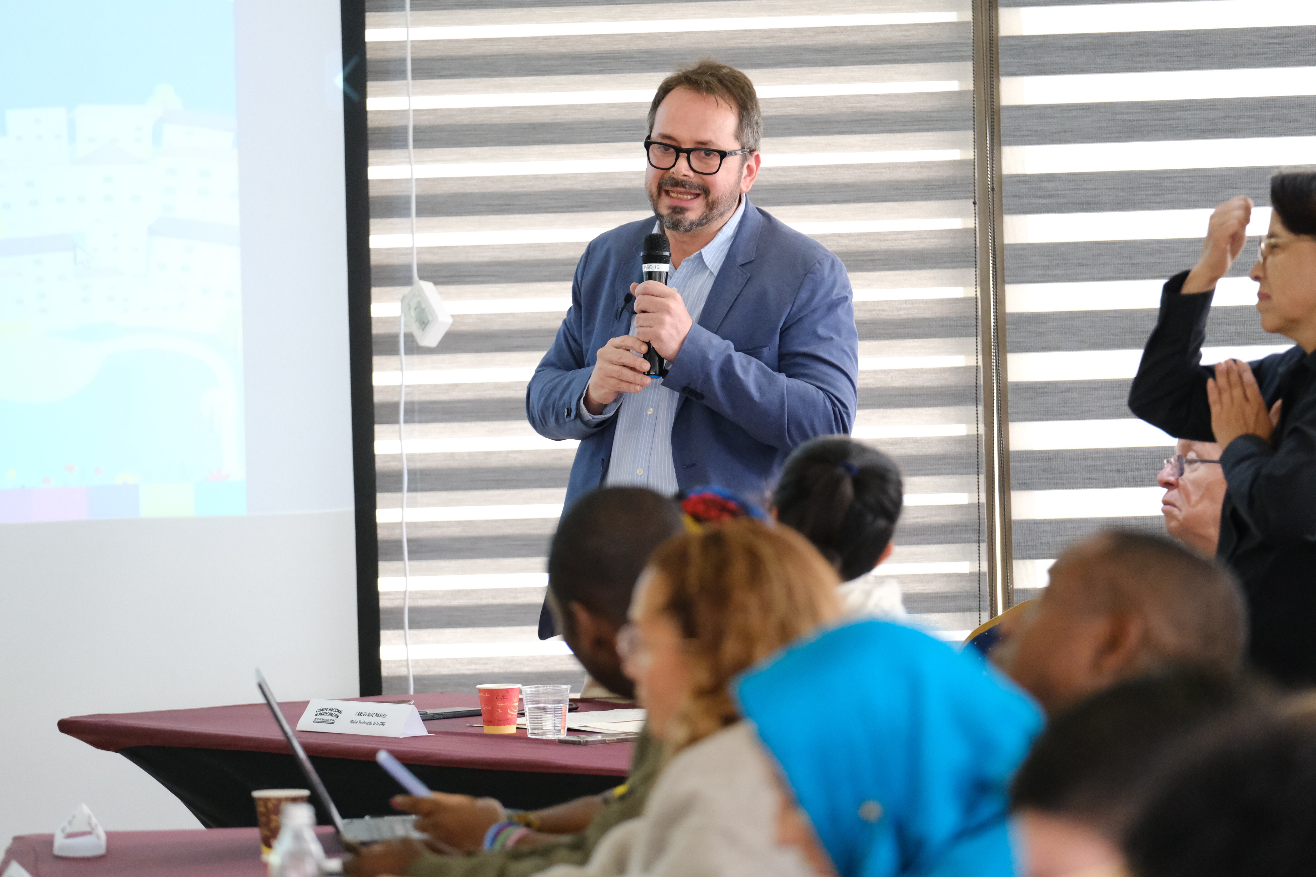 Representante Especial de la ONU en Colombia, Carlos Ruiz Massieu